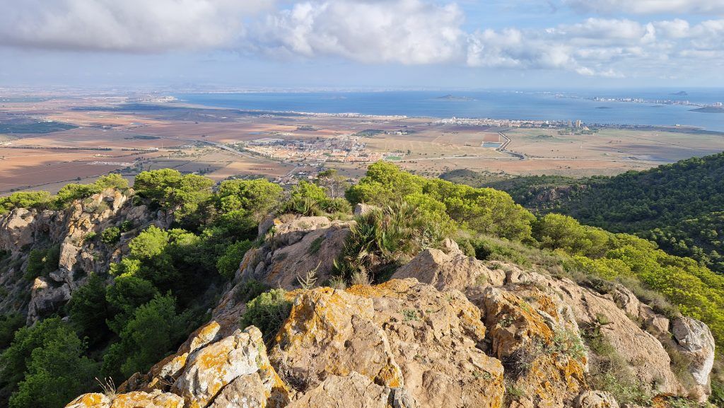 Vista de Los Belones desde el Cabezo de la Fuente