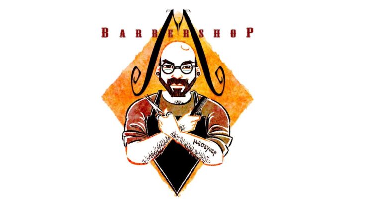logo meseguer barber shop 768x401