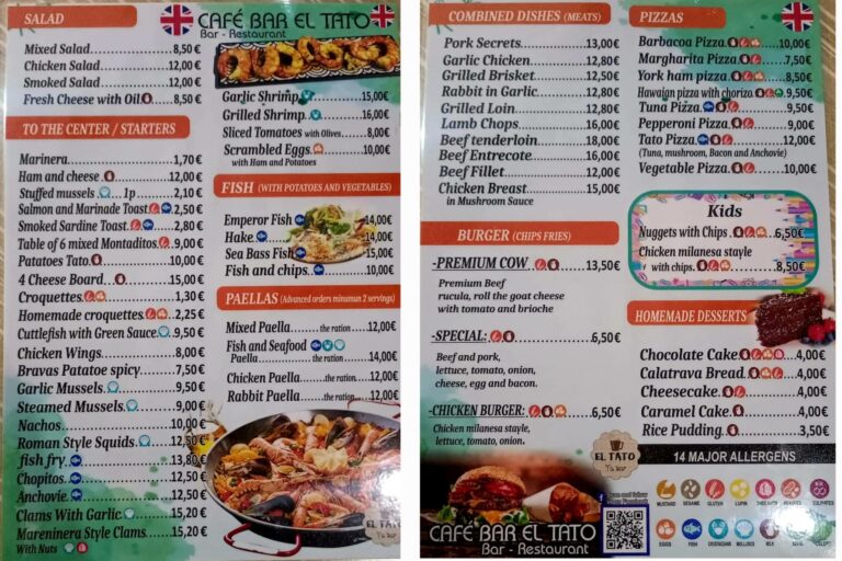 cafe bar el tato carta ingles 1 768x512