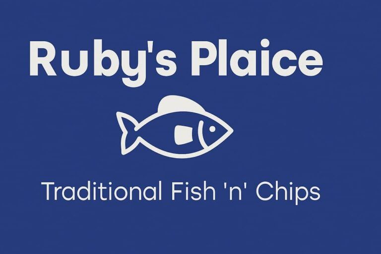 logo rubys plaice fish and chips 768x511